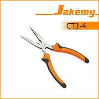 Плоскогубцы с острым носом 205мм JAKEMY CT1-4