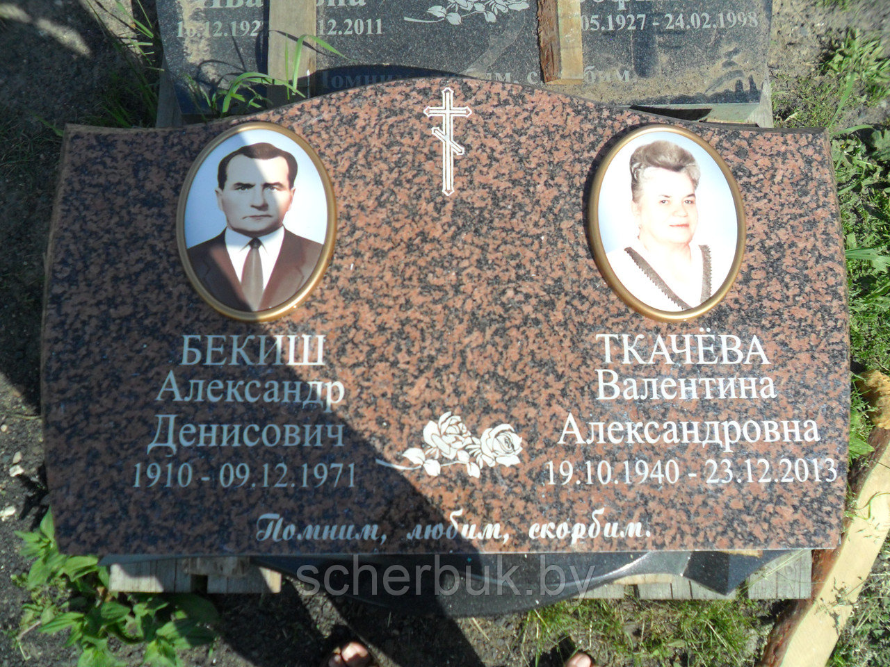 Памятники из гранита в Минске для двоих - фото 3 - id-p8186169