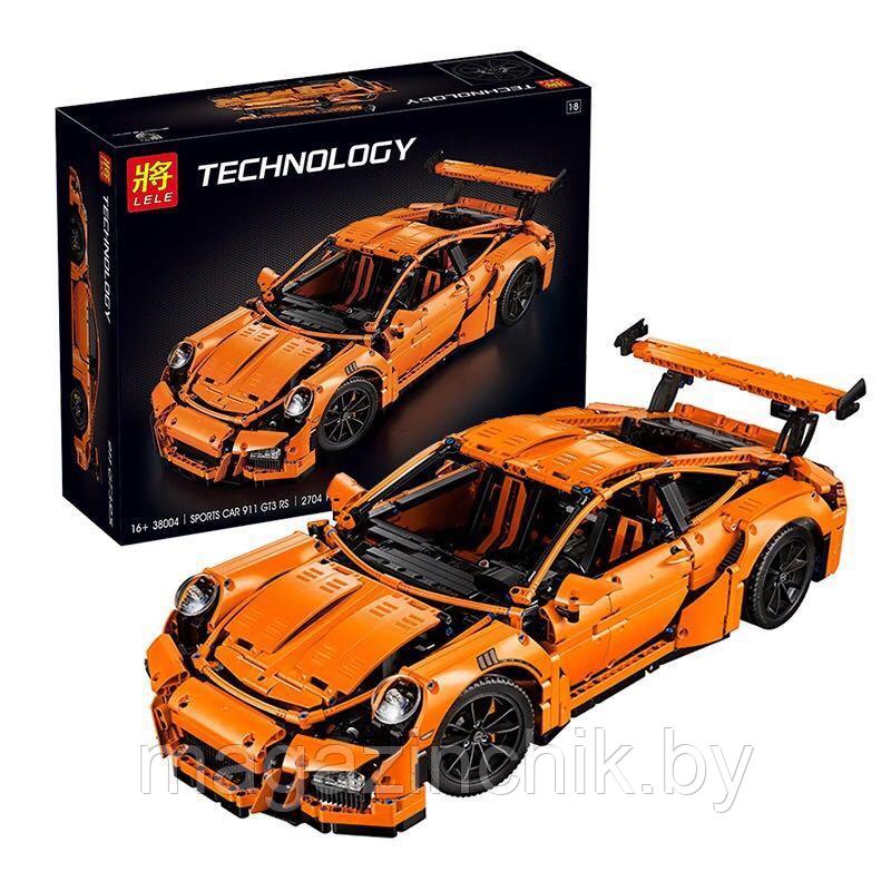 Конструктор Porsche 911 GT3 RS, Lele 38004 аналог Лего Техник Порше 42056 - фото 1 - id-p124746066