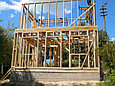 Строительство деревянного каркаса дома, Минск, Минская область, фото 3