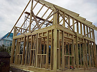 Строительство деревянного каркаса дома, Минск, Минская область