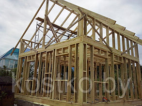 Строительство деревянного каркаса дома, Минск, Минская область