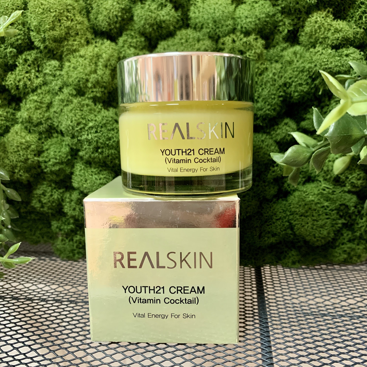 Крем для лица витаминный увлажняющий Realskin Youth 21 Cream (Vitamin Cocktail), 50 мл - фото 1 - id-p124759163