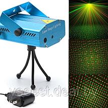 Лазерный проектор Mini Laser Stage Lighting (shu), фото 2