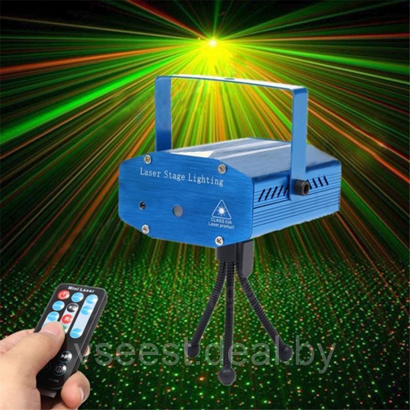 Лазерный проектор Mini Laser Stage Lighting (shu) - фото 5 - id-p124769339