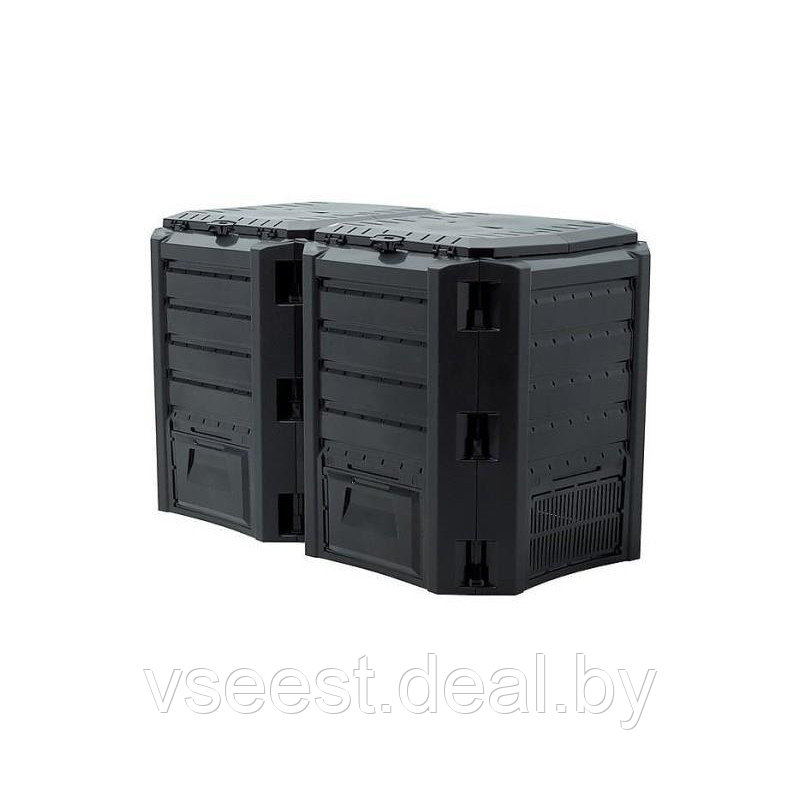 Компостер MODULE COMPOGREEN IKSM800C-S411 800л (черный) (spr) - фото 5 - id-p124769349