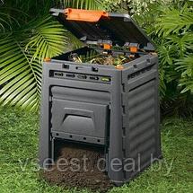 Компостер садовый Eco Composter 300 Liter-Black-STD 231597 (черный) (spr), фото 3
