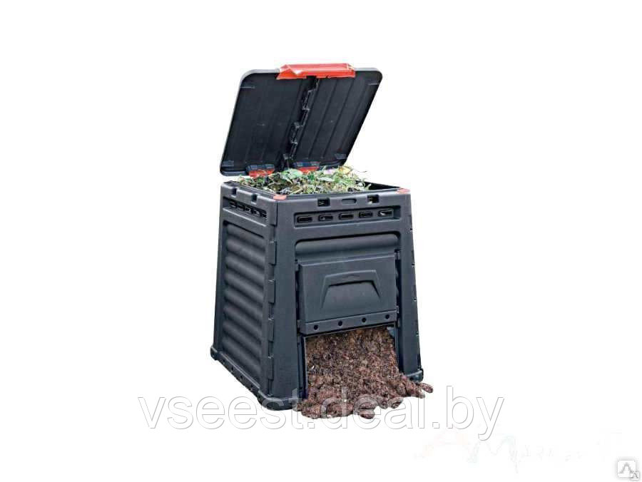 Компостер садовый Eco Composter 300 Liter-Black-STD 231597 (черный) (spr) - фото 4 - id-p124769353
