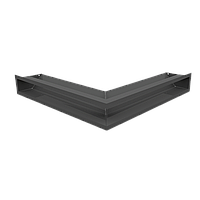 Решетка каминная вентиляционная LUFT NL графитовая G 9x56x56