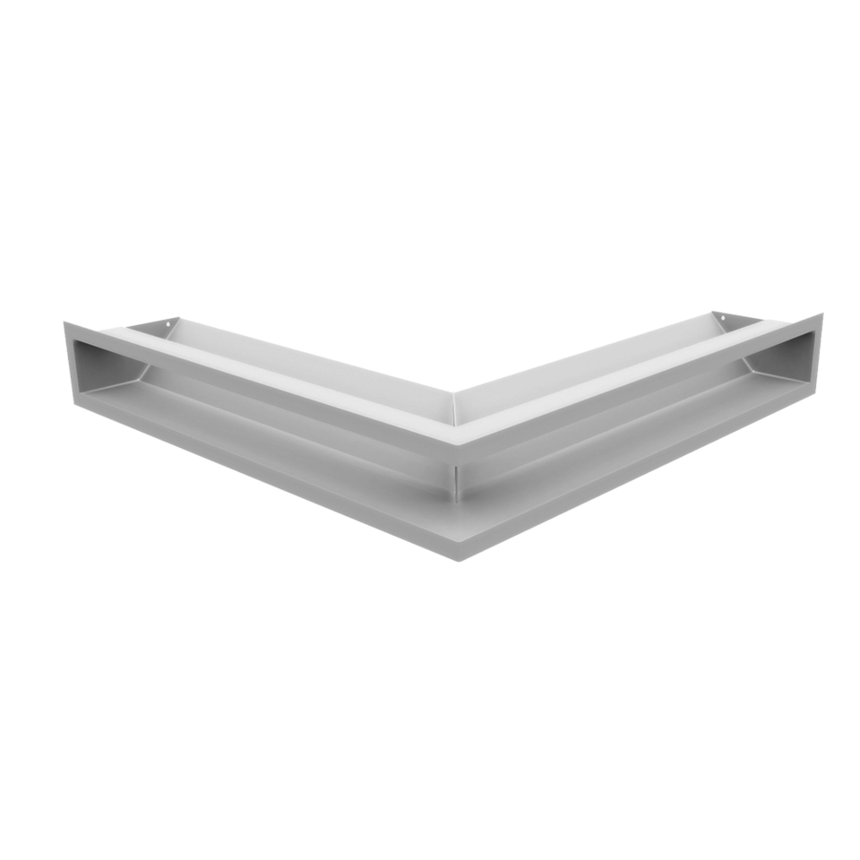 Решетка каминная вентиляционная LUFT NL белая B 9x56x56 - фото 1 - id-p124770957
