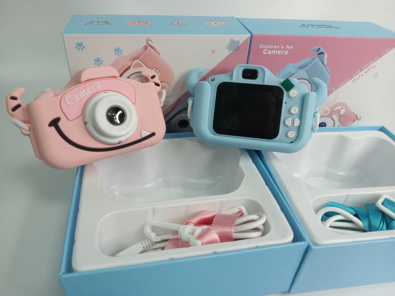 Детская цифровая камера Kids Camera Bear со встроенной памятью и играми CHILDREN'S FUN CAMERA CUTE - фото 1 - id-p124817878