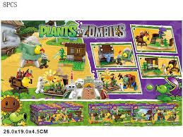 Конструктор PRCK 69303 Zombie vs Plants Зомби против растений - фото 2 - id-p124818329