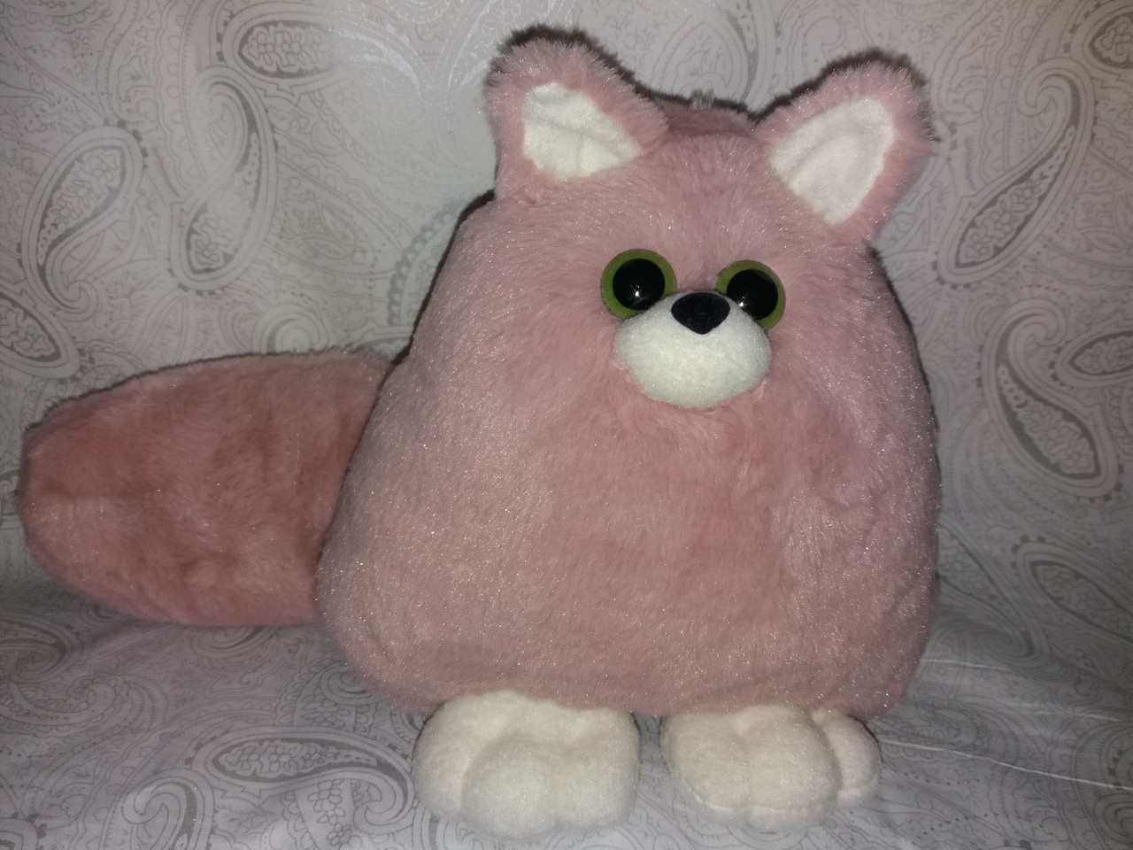 Авторская игрушка Кот розовый- милый подарок - фото 1 - id-p124818624