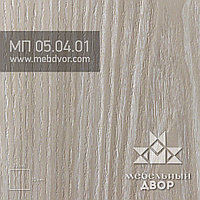 Фасад в пластике HPL МП 05.04.01 (синхро структура дерева) витрина без компенсации, алюминиевый Т-профиль, 16