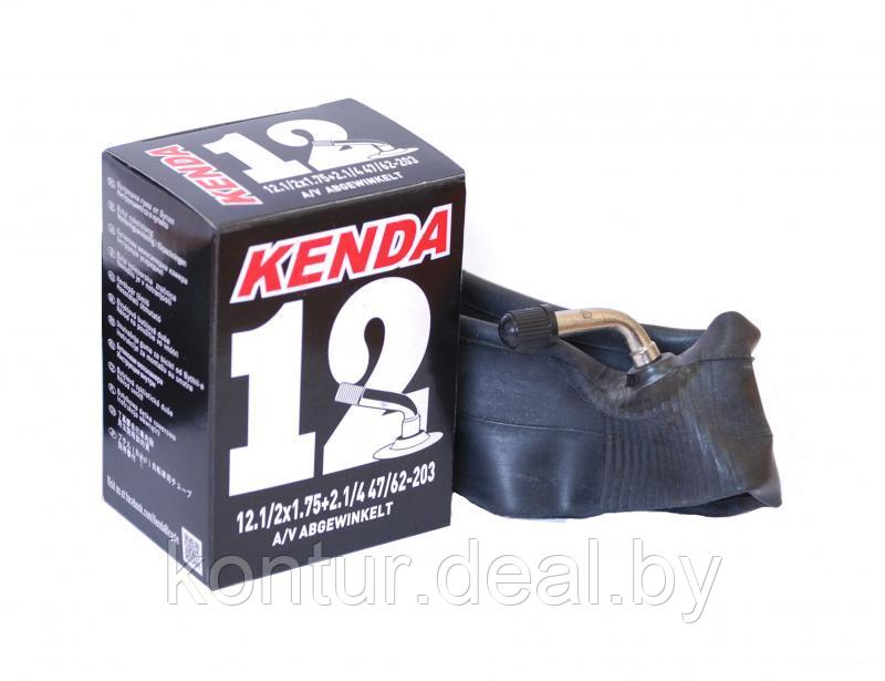 Камера 12" авто ниппель Kenda 12x1.75/2.1 с загнутым нипелем - фото 1 - id-p124824545