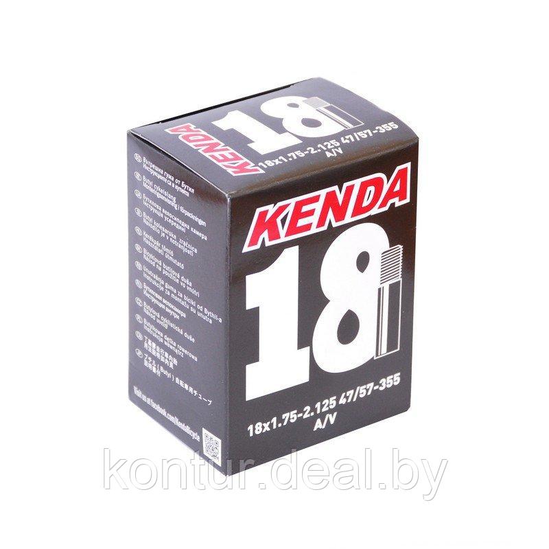 Велокамера 18" авто ниппель Kenda 18x1.75/2.125 - фото 1 - id-p124824591