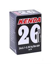 Велокамера 26" авто ниппель Kenda 26x2.125/2.35