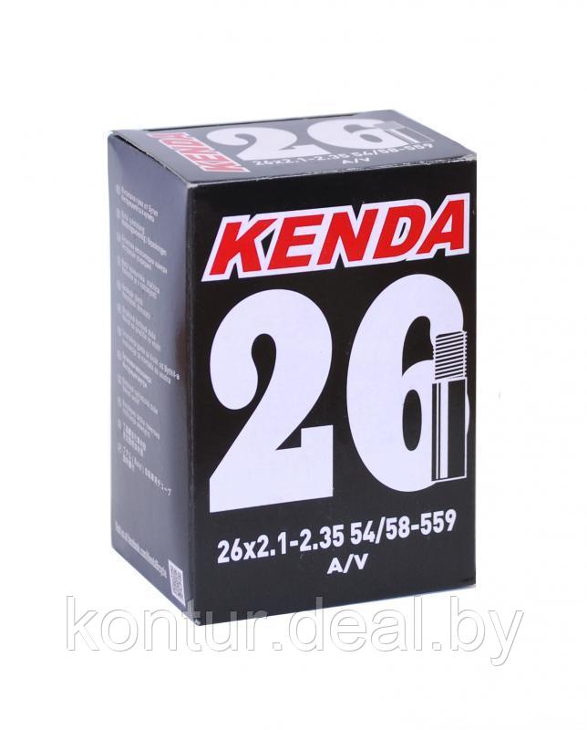 Велокамера 26" авто ниппель Kenda 26x2.125/2.35 - фото 1 - id-p124824607