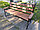 Скамья садовая кованая с подлокотниками "Сенатор"  1,8 метра, фото 7