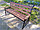 Скамья садовая кованая с подлокотниками "Сенатор"  1,8 метра, фото 5