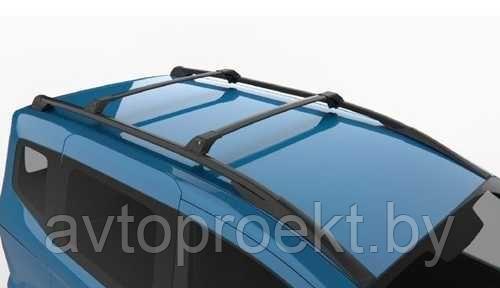 Багажник Turtle Tourmaline V1 Black на рейлинги - фото 1 - id-p124844509