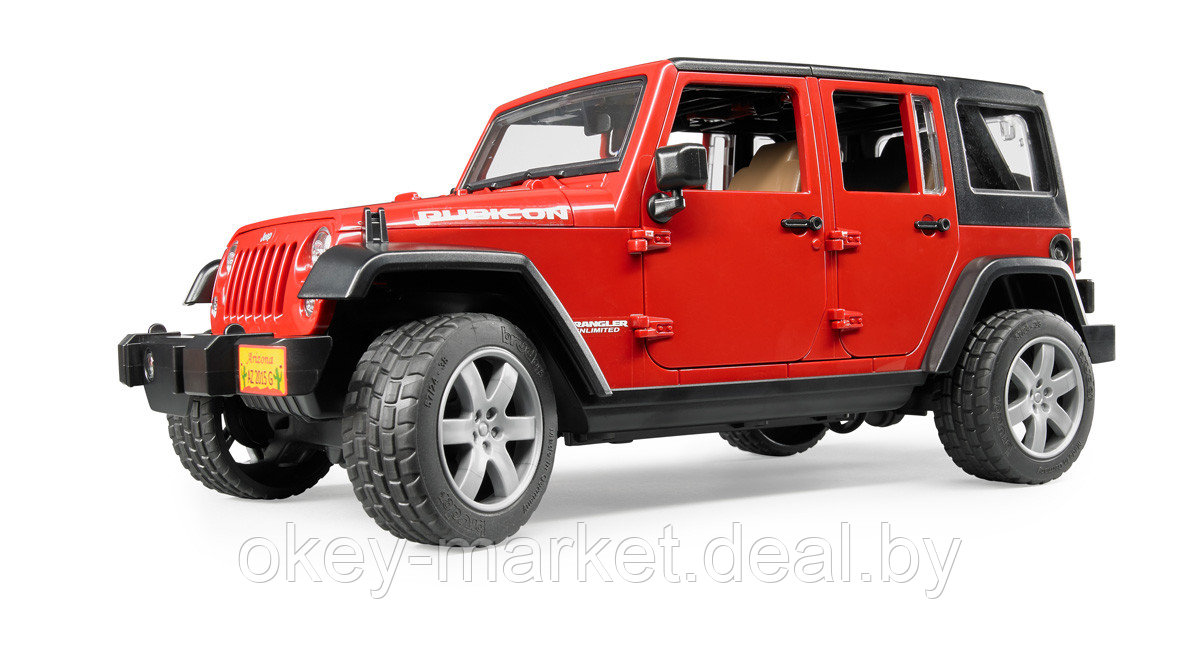 Игрушка Внедорожник Jeep Wrangler Unlimited Rubicon Bruder 02525 - фото 9 - id-p124847941