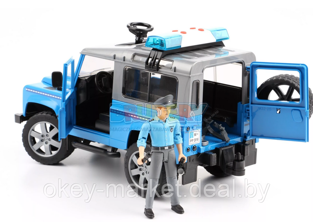 Игрушка Bruder Вездеход Land Rover Defender 02597 - фото 4 - id-p124852485