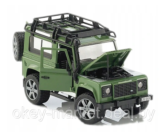 Игрушка Внедорожник Land Rover Defender Bruder Брудер 02590 - фото 2 - id-p124852799