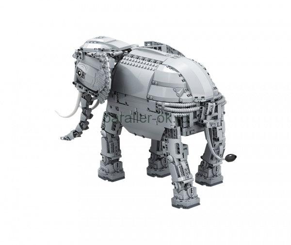 Конструктор Winner/BELA Technology «Слон робот» на радиоуправлении 1128 (Аналог LEGO Technic) 1542 детали - фото 2 - id-p124854036