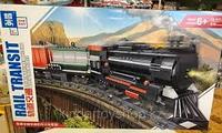 Конструктор аналог Лего LEGO City Zhe Gao Rail Transit QL0312 классический товарный поезд 536 деталей