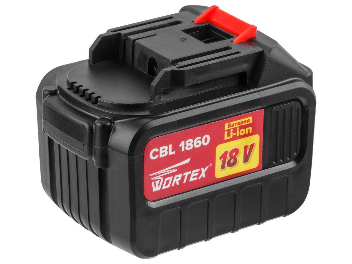 Аккумулятор WORTEX CBL 1860 18.0 В, 6.0 А/ч, Li-Ion ALL1 - фото 2 - id-p124860750