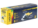 Одноручная углошлифмашина MOLOT MAG 1209-1 в кор., фото 6