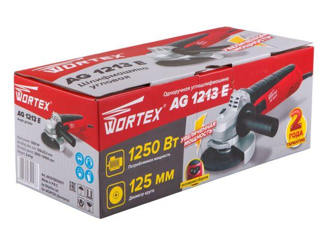 Одноручная углошлифмашина WORTEX AG 1213 E в кор. - фото 9 - id-p124859878