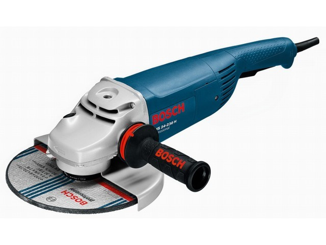 Двуручная углошлифмашина BOSCH GWS 24-230 Н в кор.