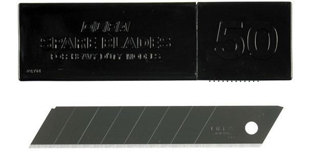 Лезвие OLFA BLACK MAX сегментированное, 8 сегментов, 18мм, 50шт - фото 4 - id-p124903901
