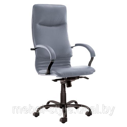 Кресло руководителя НОВА хром, стулья NOVA Chrome натуральная кожа SPLIT - фото 4 - id-p124889971