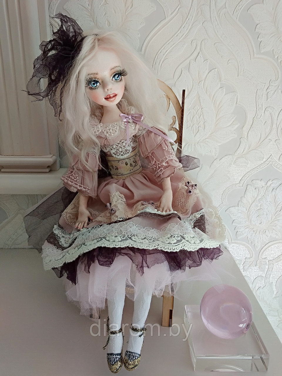 Авторская кукла Эмили - фото 3 - id-p124906692