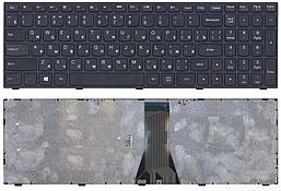 Клавиатура для ноутбука Lenovo IdeaPad G50-70 G50-30, черная с черной рамкой