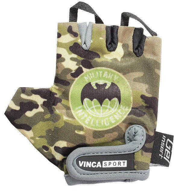 Велоперчатки детские Vinca sport VG 951 Military