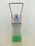 Дозатор Локтевой настенный для антисептика 1000 мл. (пластик), фото 5
