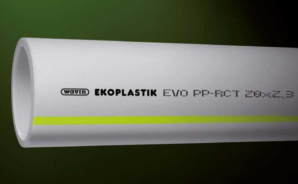 Труба полипропиленовая Wavin Ekoplastik EVO S4 SDR9 PN22 50х5,6 - фото 4 - id-p99110513