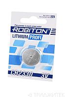 Батарейка (элемент питания) Robiton PROFI R-CR2330-BL1 CR2330 BL1, 1 штука