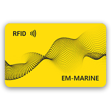 Пластиковая RFID-карта Em-Marine с печатью