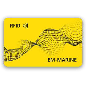 Пластиковая RFID-карта Em-Marine с печатью
