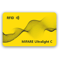 Пластиковая RFID-карта Mifare Ultralight C (4/7 byte UID) с печатью