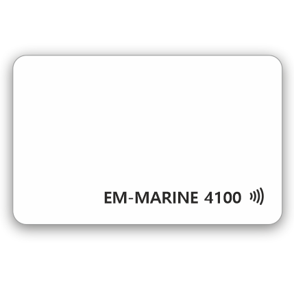 Белая RFID-карта Em-Marine 4100 - фото 1 - id-p58742215