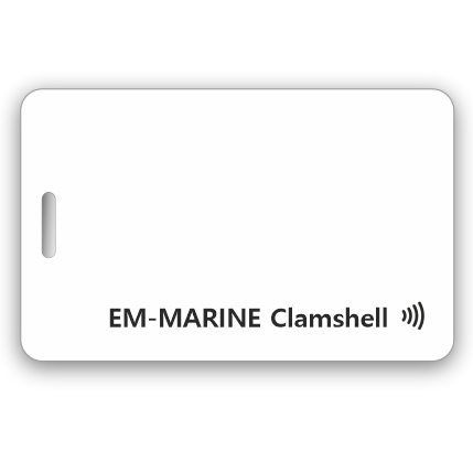 RFID-карта Em-Marine Clamshell (толстая с прорезью)