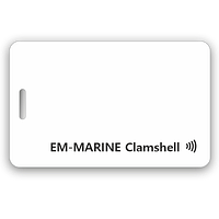 RFID-карта Em-Marine Clamshell (толстая с прорезью)