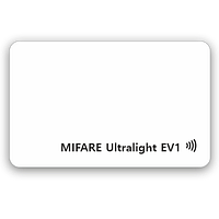 Белая RFID-карта Mifare Ultralight EV1 (4/7 byte UID)