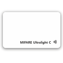Белая RFID-карта Mifare Ultralight C (4/7 byte UID)